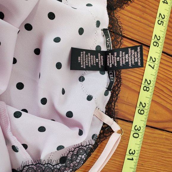 Victoria's Secret Little Pink & Black Nighty M - Picture 8 of 9